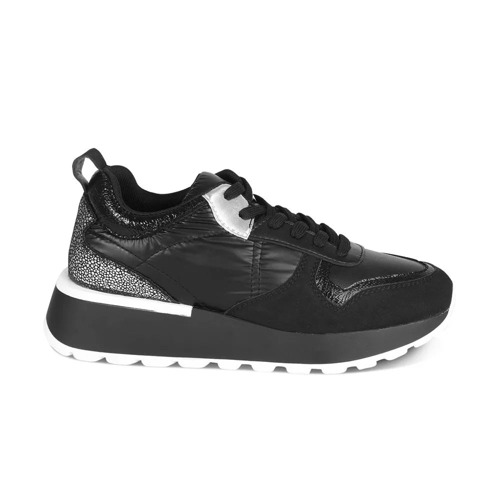 Zapatillas Urbanas Mujer 7678 NEGRO-STHEF