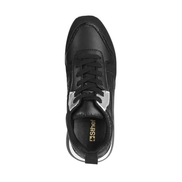 Zapatillas Urbanas Mujer 7678 NEGRO-STHEF