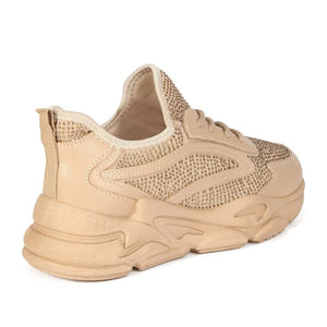 Zapatillas Urbanas Mujer 7624 BEIGE-STHEF