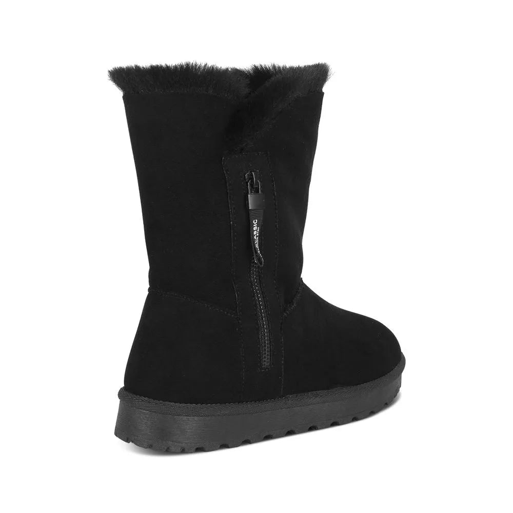 Botas Peluche Mujer 7657 NEGRO-STHEF