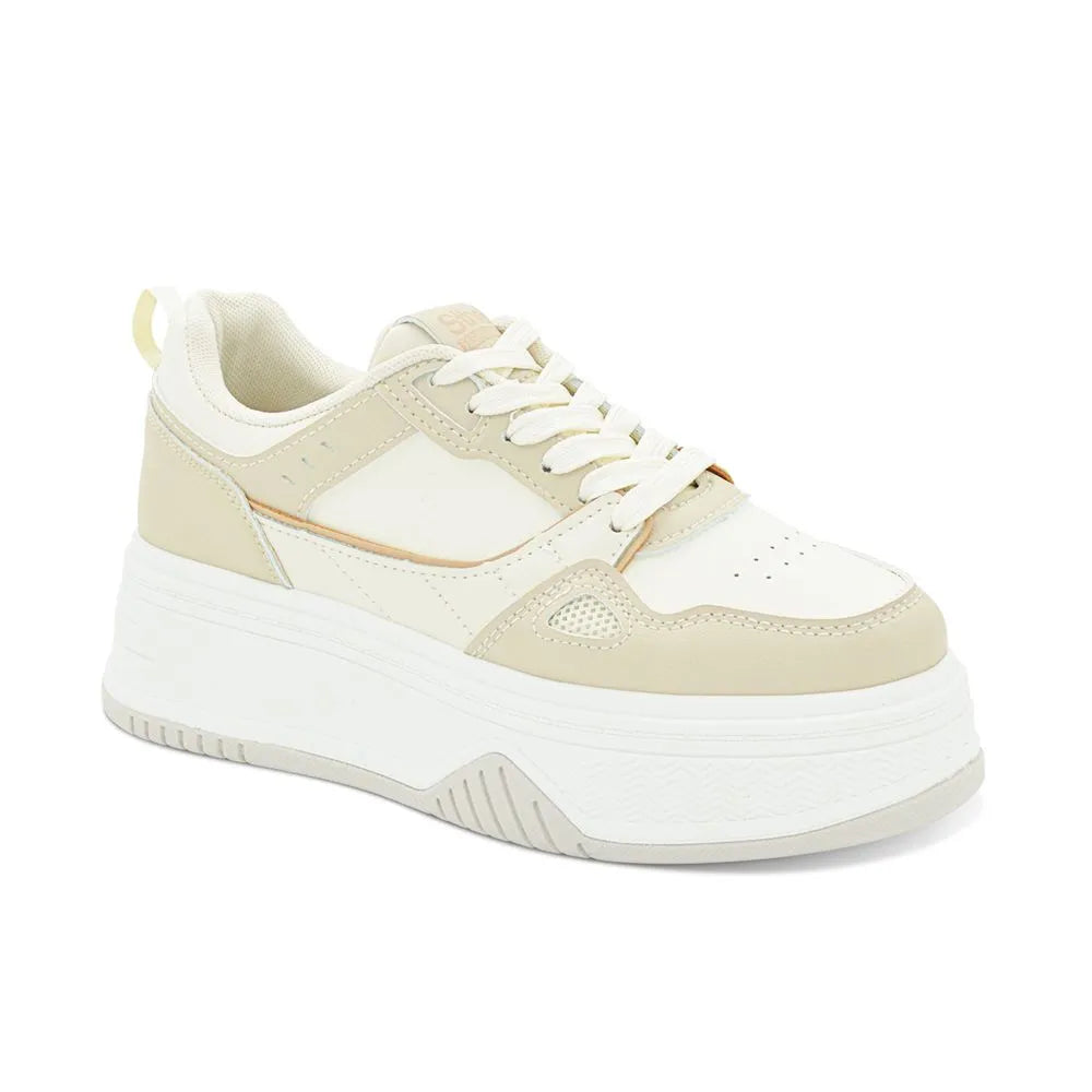 Zapatillas Urbanas Mujer 7660 BEIGE-STHEF