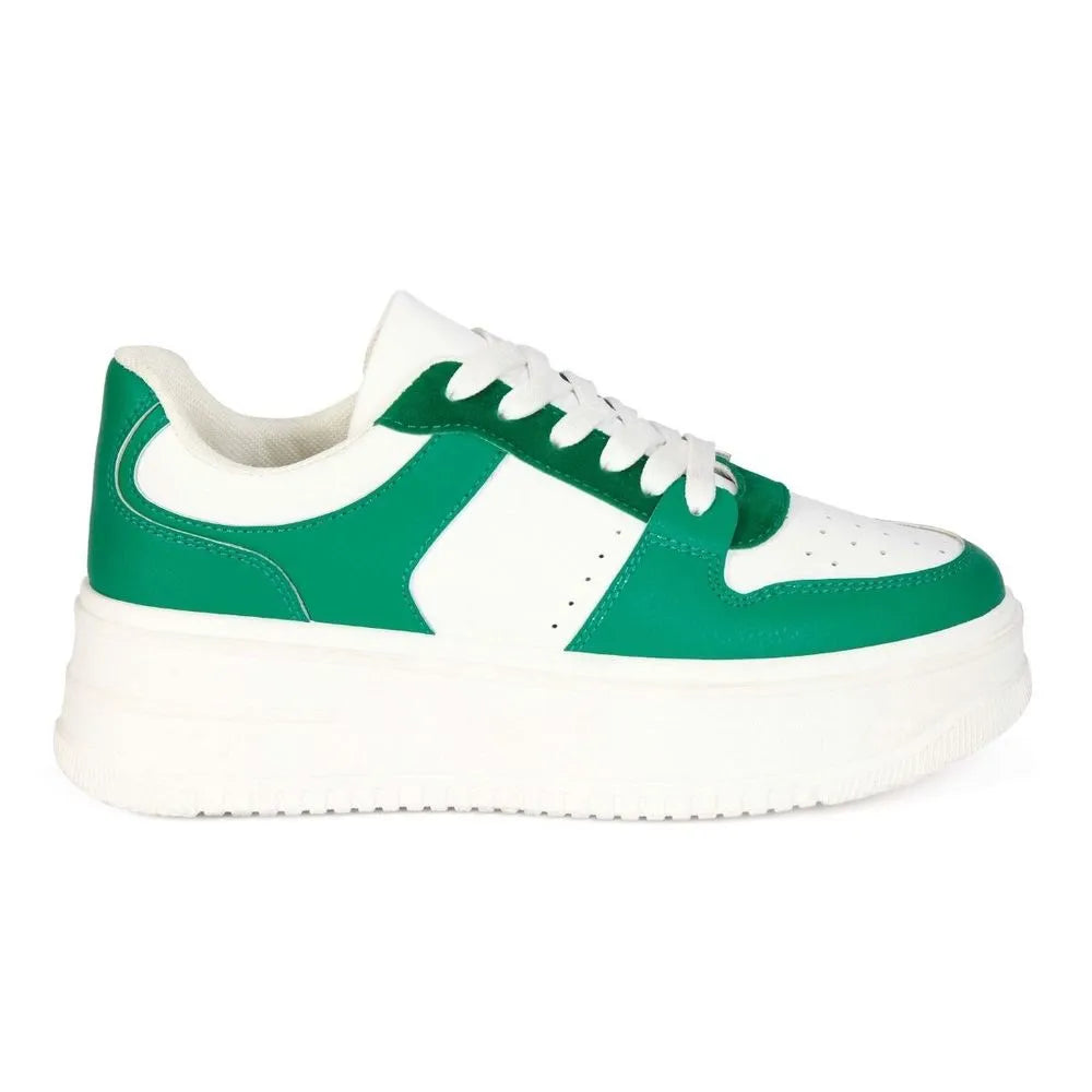 Zapatillas Urbanas Mujer 7661 VERDE-STHEF