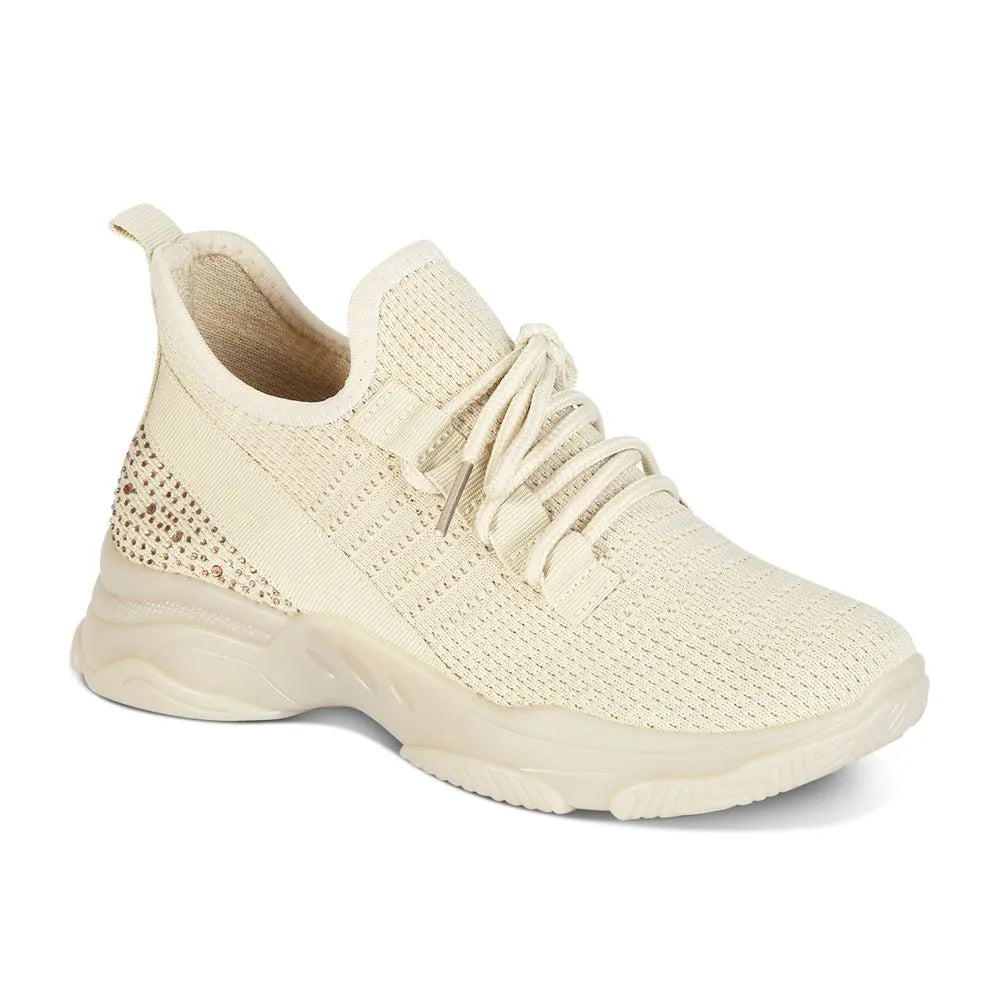 Zapatillas Sport Mujer7676 BEIGE-STHEF