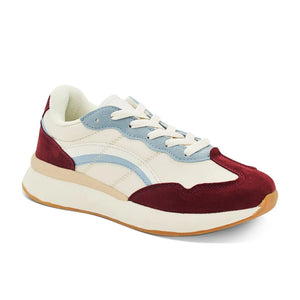 Zapatillas Urbanas Mujer 7687 BURGUNDY-STHEF