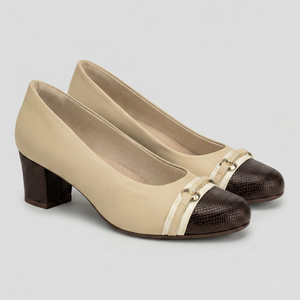 ZAPATO JOANETE MUJER PICCADILLY BRULE/CACAU/OFF WHITE 11020400000001