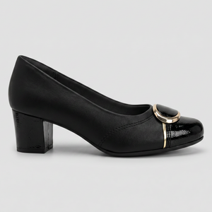 ZAPATO JOANETE MUJER PICCADILLY PRETO/OURO 11020500000006