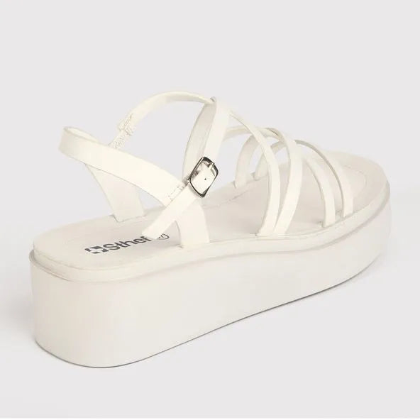 Sandalia con correa Mujer 7749 BLANCO-STHEF