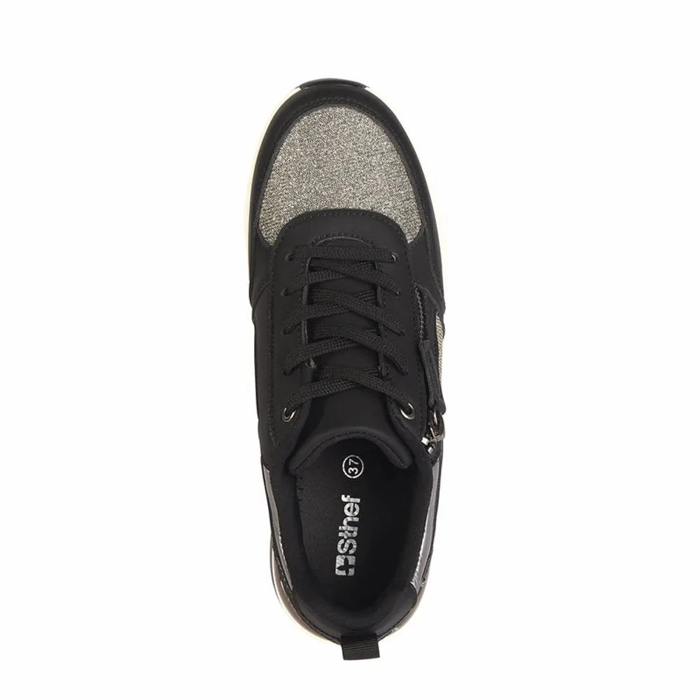 Zapatilla Trendy Mujer 7812 NEGRO