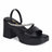 Sandalia con Plataforma Mujer 7829 NEGRO-STHEF Sthef