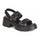 Sandalia con Plataforma Mujer 7830 NEGRO-STHEF Sthef