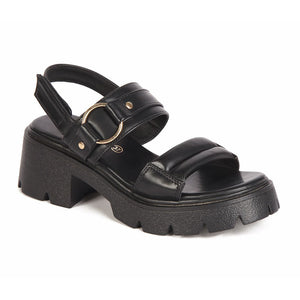 Sandalia con Plataforma Mujer 7830 NEGRO-STHEF Sthef