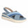 Sandalias con correa Mujer 7792 AZUL-STHEF Sthef
