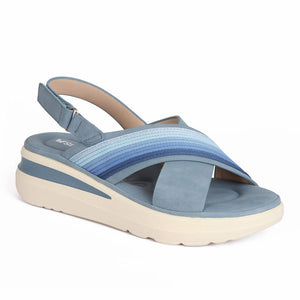 Sandalias con correa Mujer 7792 AZUL-STHEF