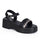 Sandalia con correa Mujer 7827 NEGRO-STHEF Sthef