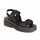 Sandalia con correa Mujer 7828 NEGRO-STHEF Sthef