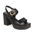 SANDALIA MUJER STHEF CASUAL NEGRO 7858 Sthef
