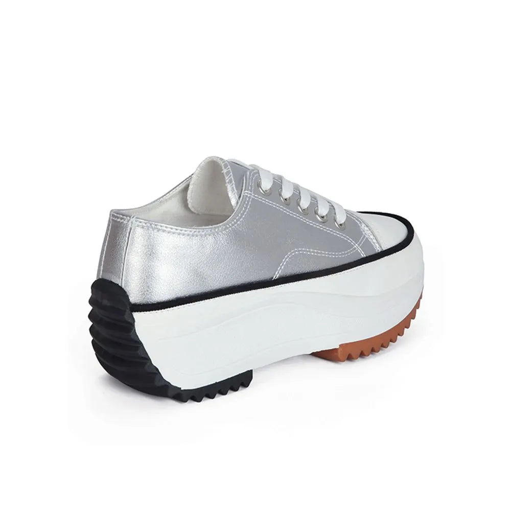 Zapatilla Urbana Mujer 7868 PLATA