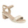 Sandalia Confort 566044 MARFIM NATRUAL OURO Piccadilly