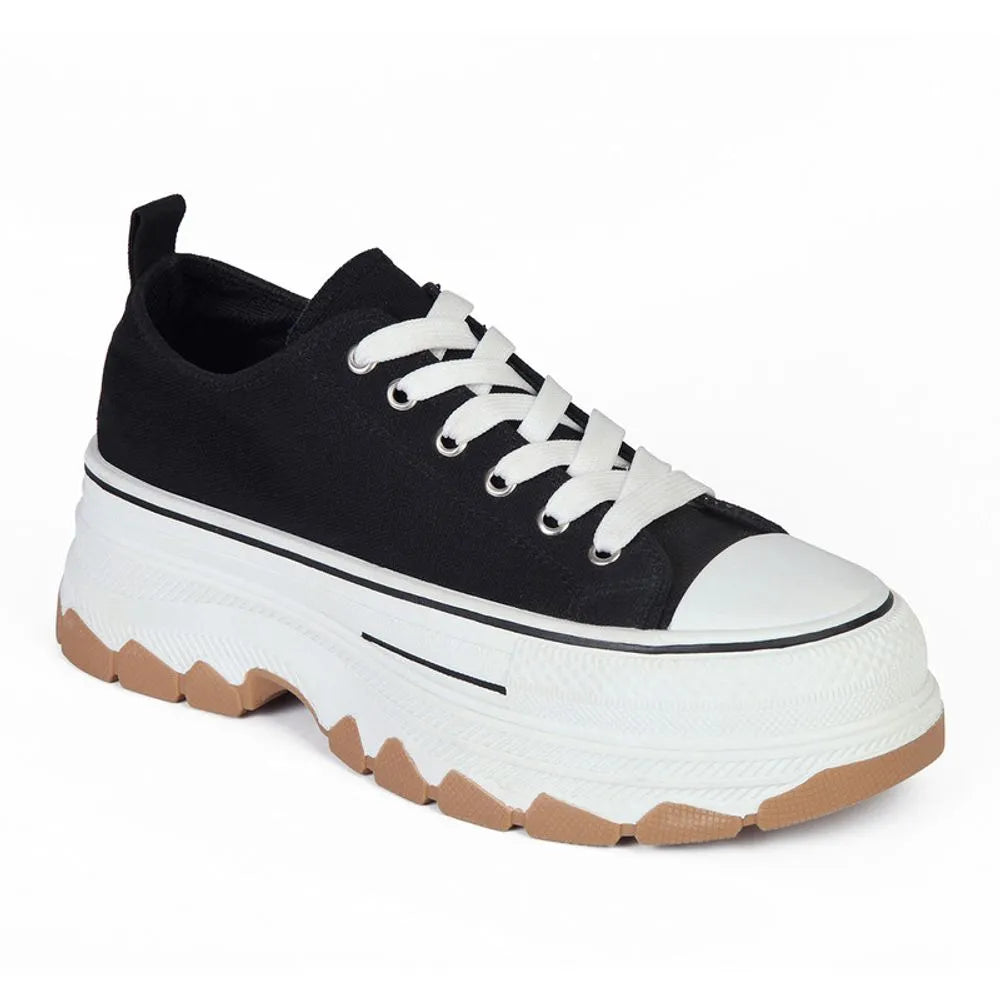 Zapatilla Urbana Mujer 7889 NEGRO