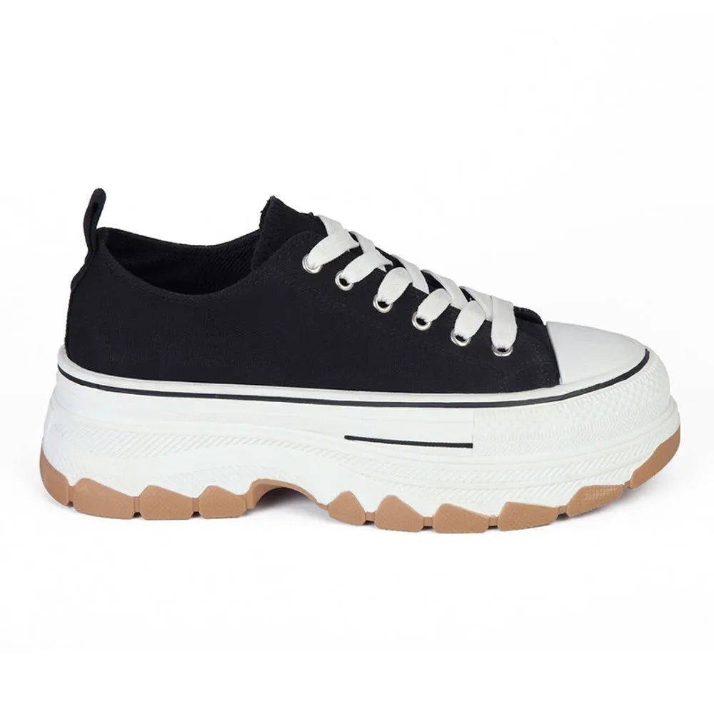 Zapatilla Urbana Mujer 7889 NEGRO