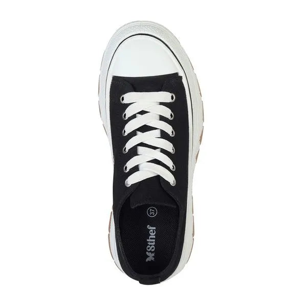 Zapatilla Urbana Mujer 7889 NEGRO