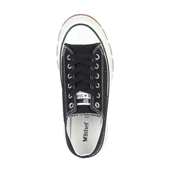 Zapatilla Urbana Mujer 7890 NEGRO