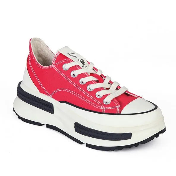 Zapatilla Urbana Mujer 7893 ROJO (FALLADO)