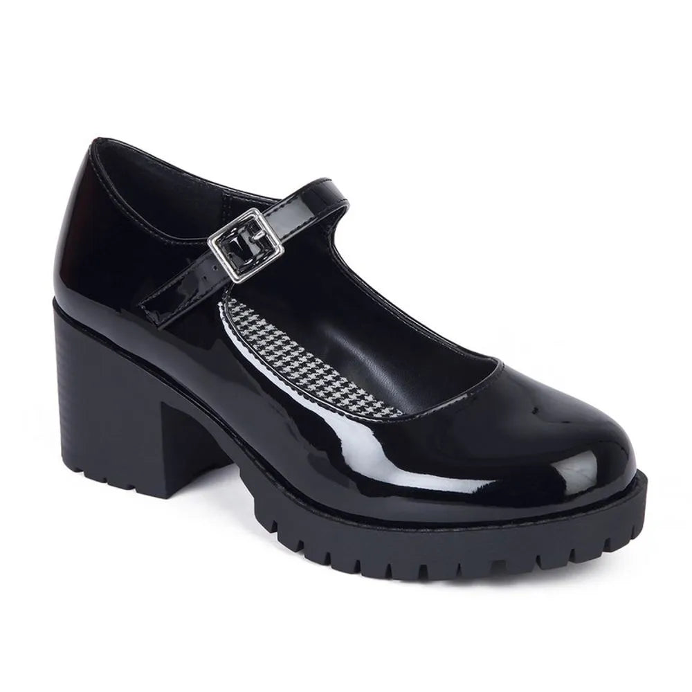 Zapato formal Mujer 7896 NEGRO CHAROL