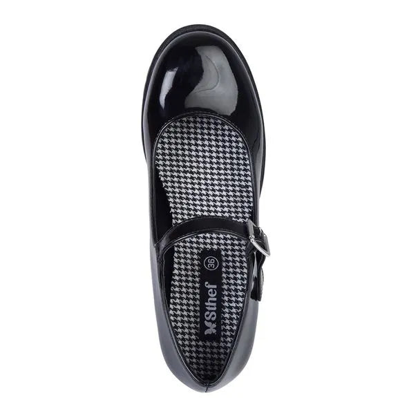 Zapato formal Mujer 7896 NEGRO CHAROL