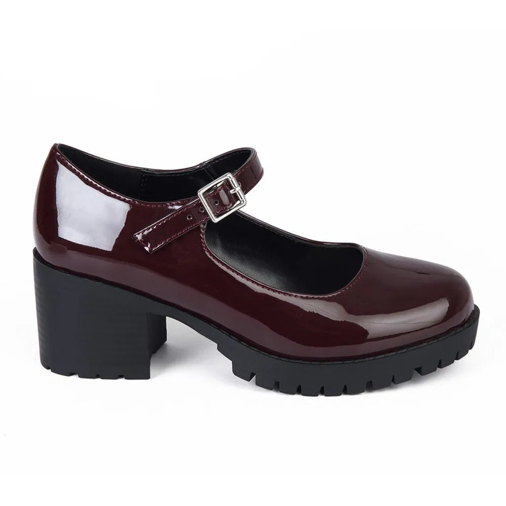 Zapato formal Mujer 7896 BURGUNDY