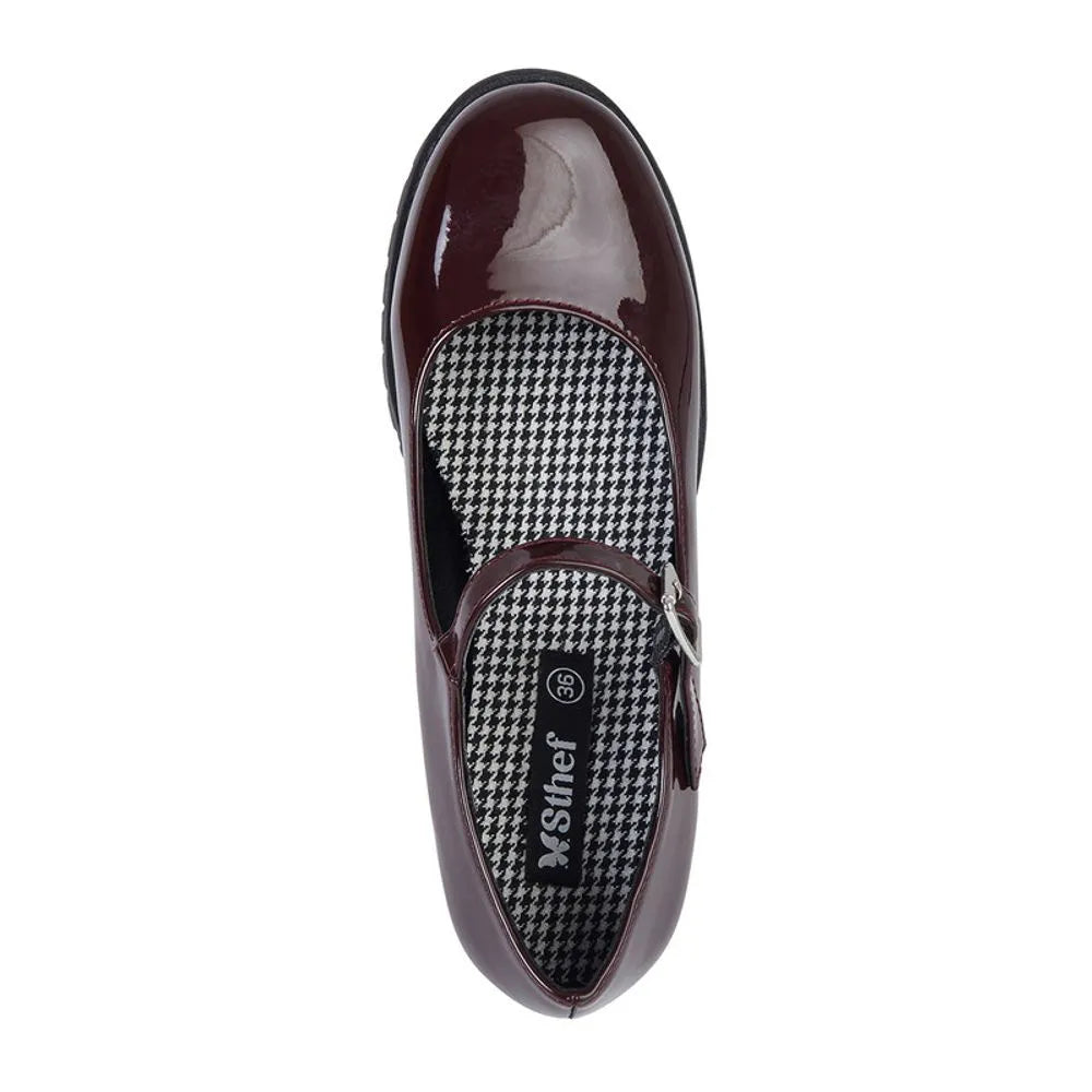 Zapato formal Mujer 7896 BURGUNDY