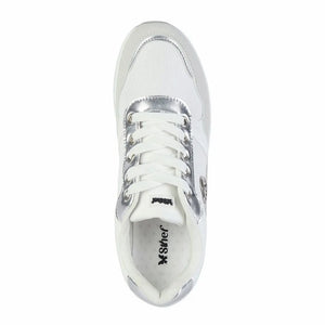 Zapatilla con taco Mujer 7910 BLANCO