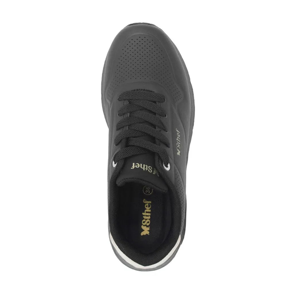 Zapatilla Urbana Mujer 7913 NEGRO