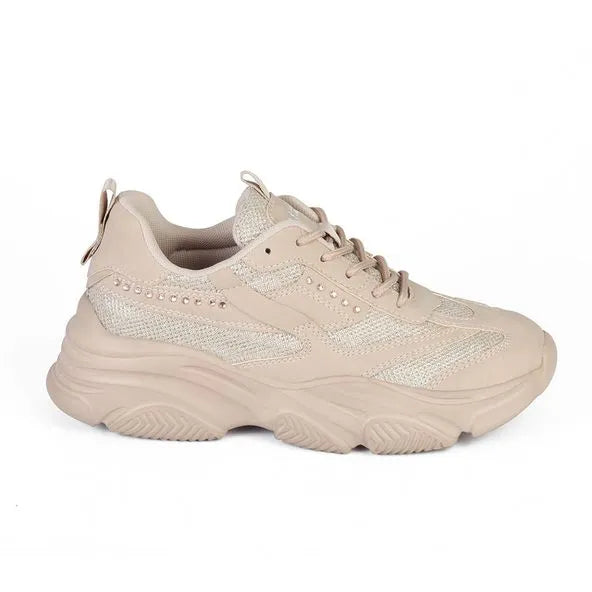 Zapatilla Urbana Mujer 7919 BEIGE