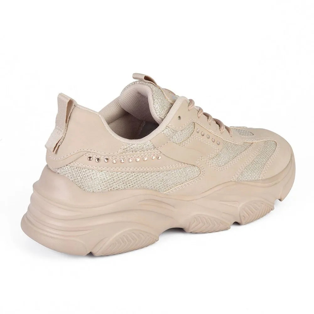 Zapatilla Urbana Mujer 7919 BEIGE
