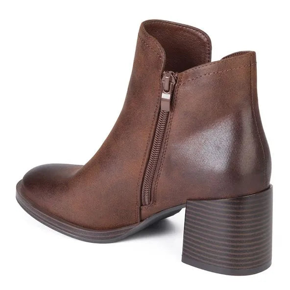 Botin Casual Mujer 7938 MARRON