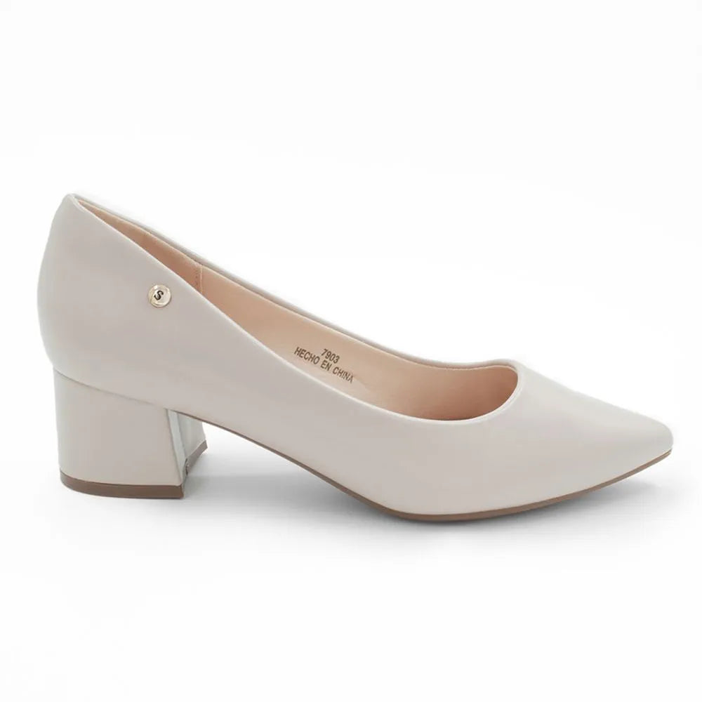Zapato de Vestir Mujer 7903 BEIGE