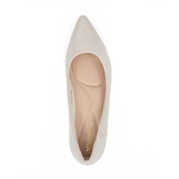 Zapato de Vestir Mujer 7903 BEIGE
