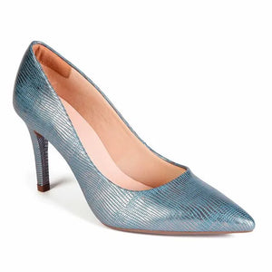 Zapato Vestir Mujer 13560-01 Metal Preto Mikaela