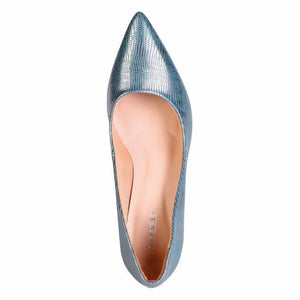 Zapato Vestir Mujer 13560-01 Metal Preto Mikaela