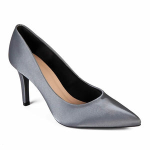 Zapato Vestir Mujer 13560-01 Metal Preto Mikaela
