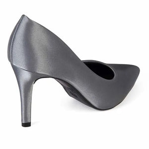 Zapato Vestir Mujer 13560-01 Metal Preto Mikaela