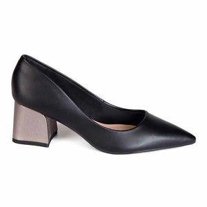 Zapato Vestir Mujer 20462-01 Capuccino/Dourado Mikaela
