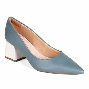 Zapato Vestir Mujer 20462-01 Capuccino/Dourado Mikaela