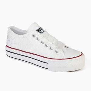 Zapatilla Casual Mujer 8078 Blanco Sthef