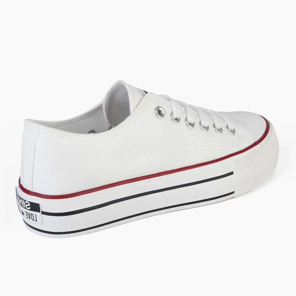 Zapatilla Casual Mujer 8079 Blanco Sthef