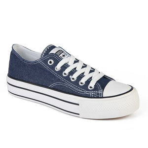 Zapatilla Casual Mujer 8080 Jeans Azul Sthef