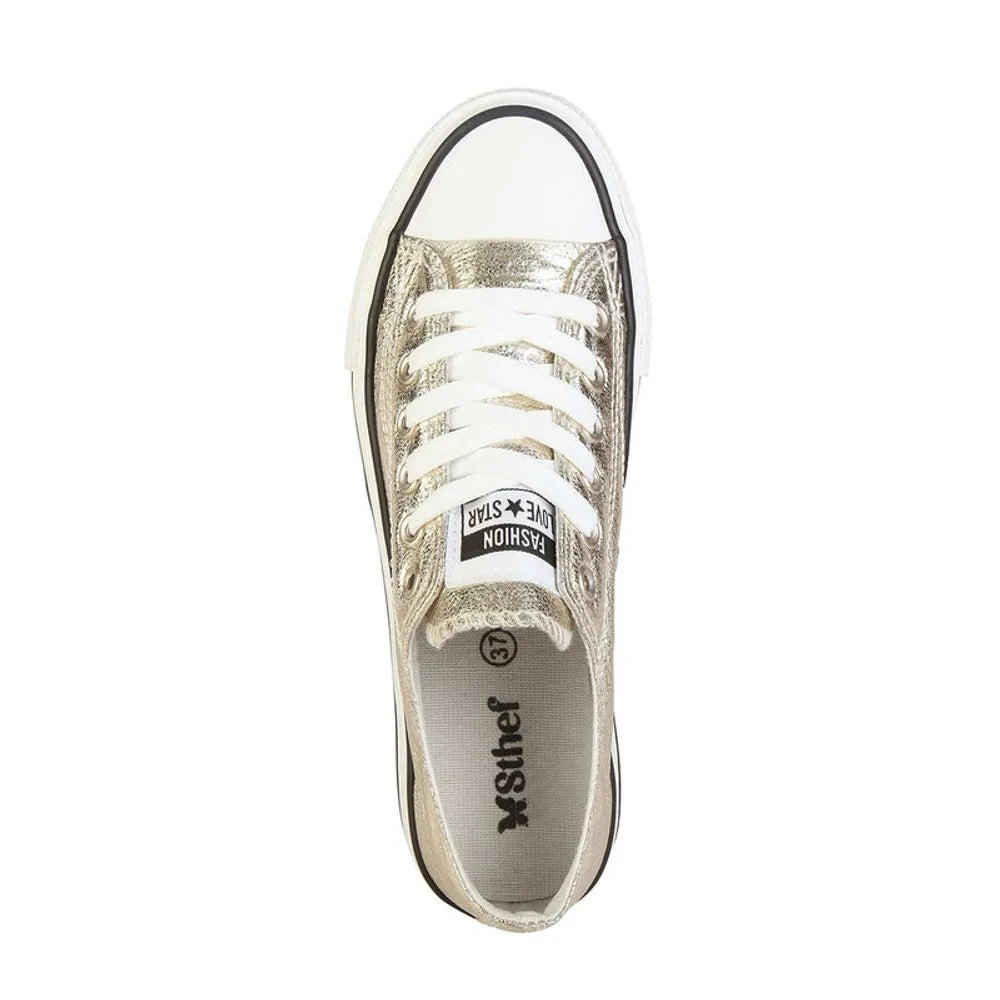 Zapatilla Moda Urbana Mujer 8081 DORADO