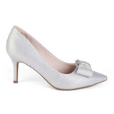 Zapato de Fiesta Mujer 8030 PLATA