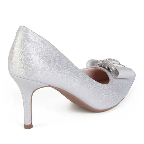 Zapato de Fiesta Mujer 8030 PLATA